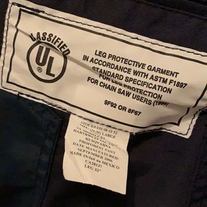 Husqvarna leg protectant pants